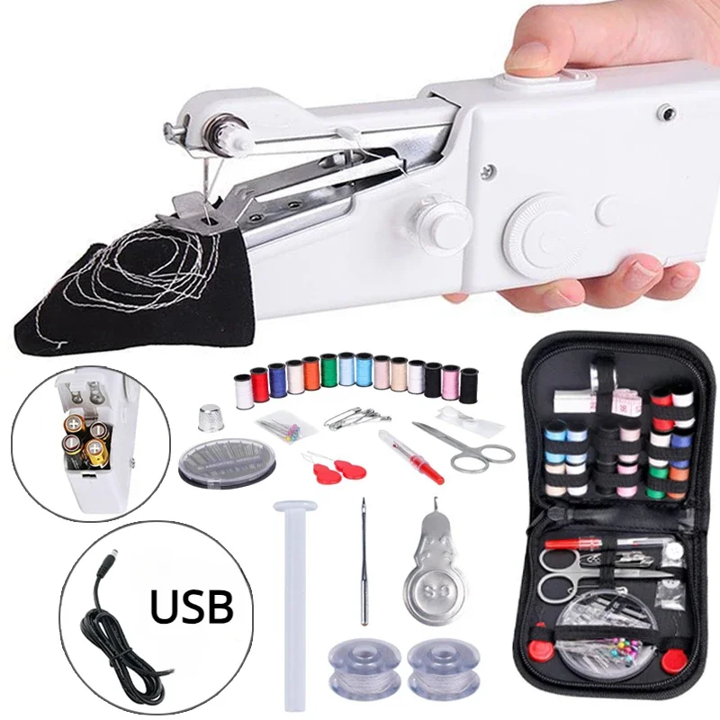 Mini Electric Sewing Machine Handheld - Macchina da cucire portatile Macchina da