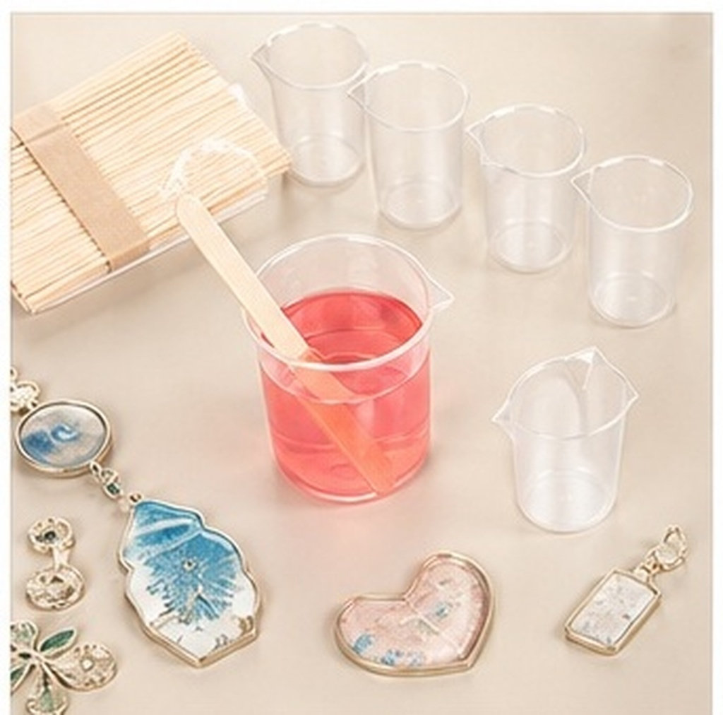 Silicone Epoxy Resin Molds Set - 1 set di bicchieri per miscelare