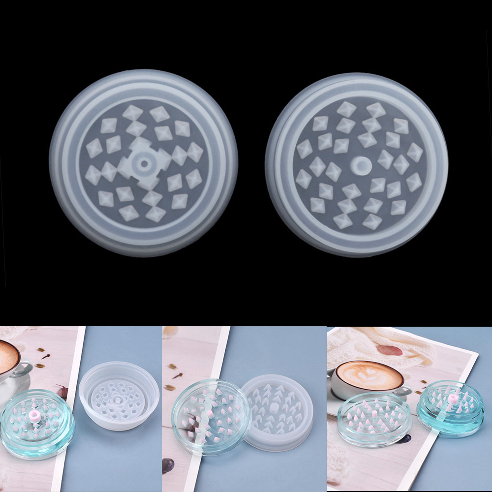 Silicone Epoxy Resin Molds Set - 1 Set smerigliatrice di tabacco foglia