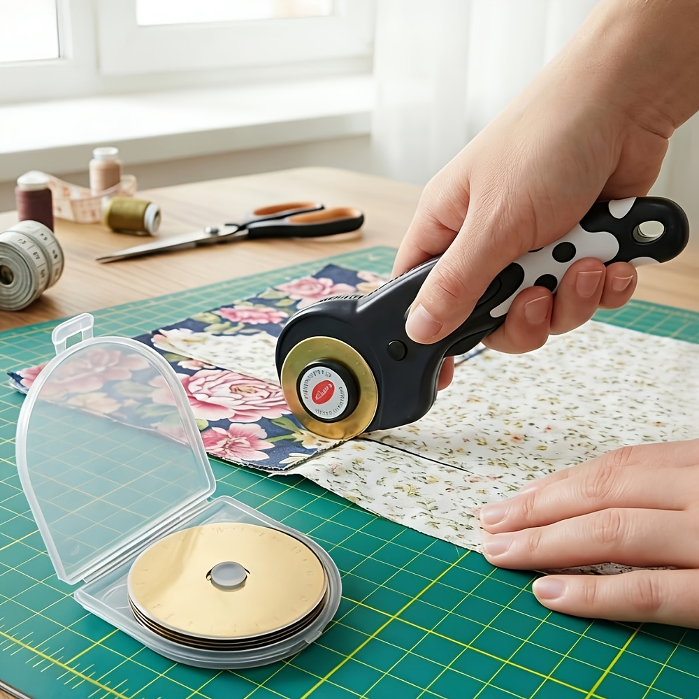 Rotary Cutter For Fabric 45Mm - Lame Rotanti Rivestite in Titanio da