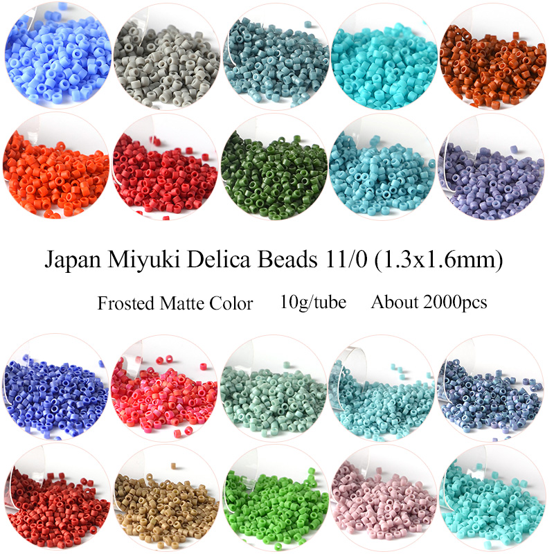 Glass Seed Beads 2Mm Jewelry Making - 11/0 Giappone Miyuki Delica Perline Color