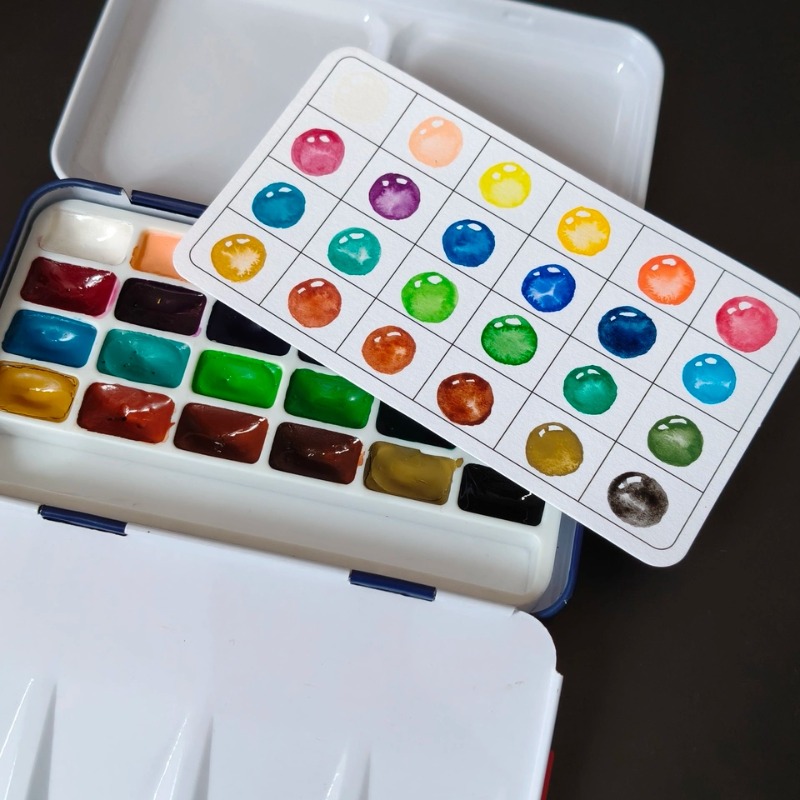 Set di colori ad acquerello so - Watercolor Paint Set Solid Pigment recensione e prezzo