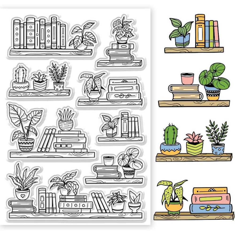 Timbri trasparenti per libreri - Clear Silicone Stamps For Card Making recensione e prezzo