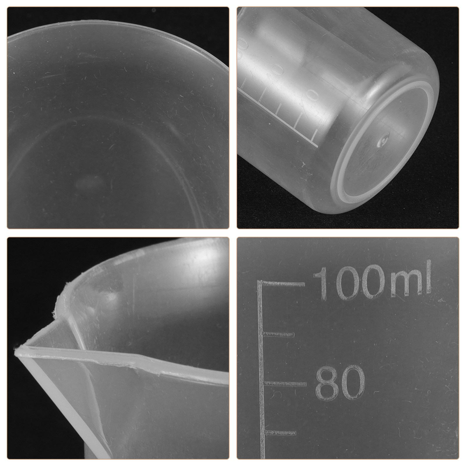 1 set di bicchieri per miscela - Silicone Epoxy Resin Molds Set recensione e prezzo