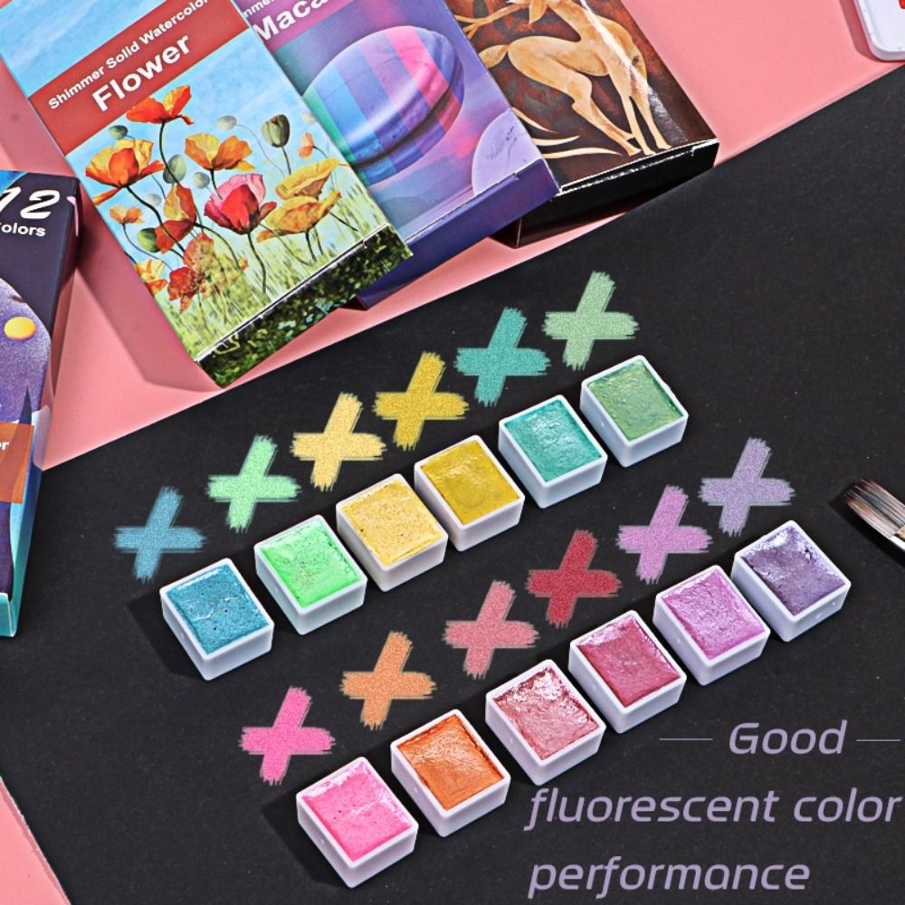 Set di colori ad acquerello so - Watercolor Paint Set Solid Pigment recensione e prezzo