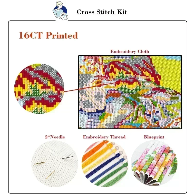 Kit per Punto Croce Stampato J - Cotton Embroidery Thread Skeins recensione e prezzo