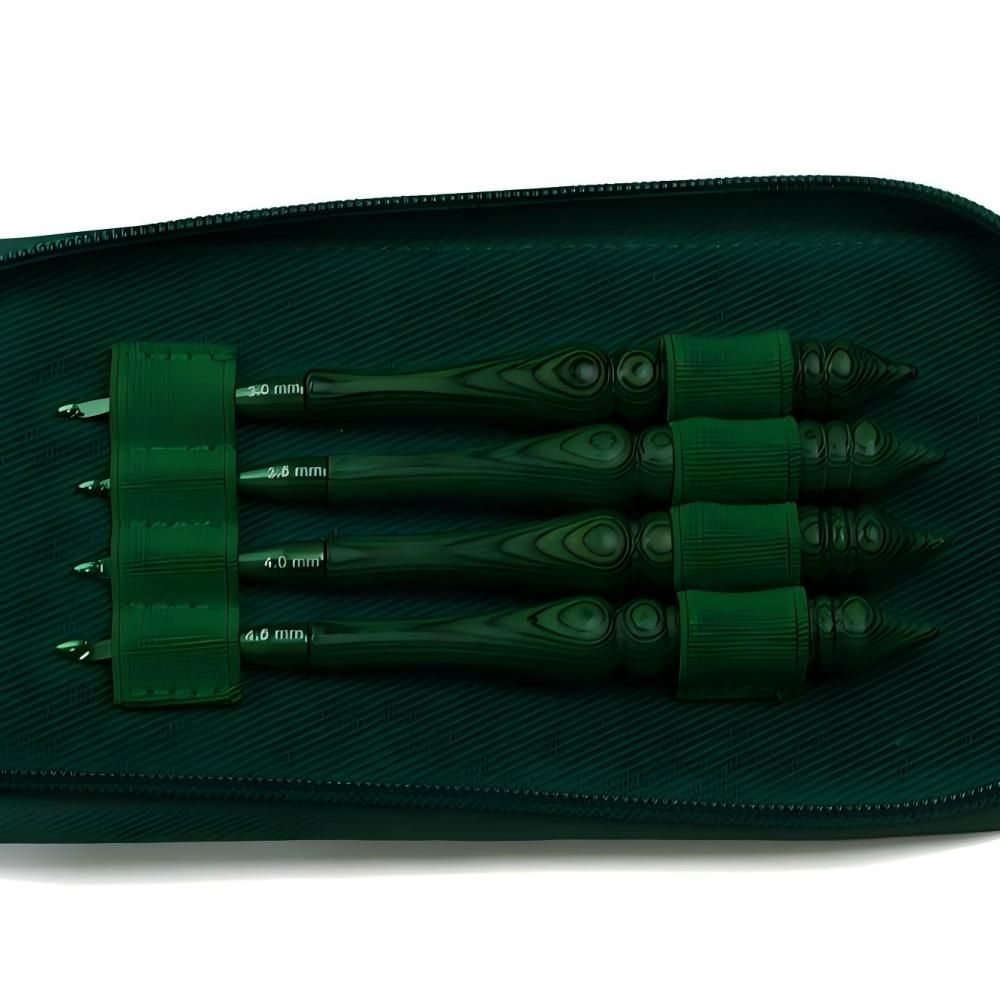 Set di Uncinetti da Lavoro a M - Wooden Crochet Hooks Ergonomic Handle recensione e prezzo