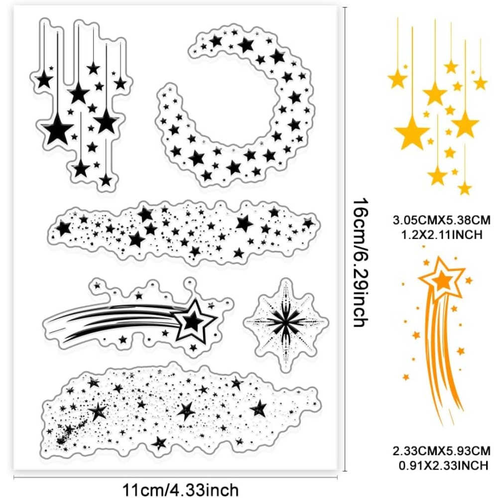 Timbri trasparenti a forma di  - Clear Silicone Stamps For Card Making recensione e prezzo