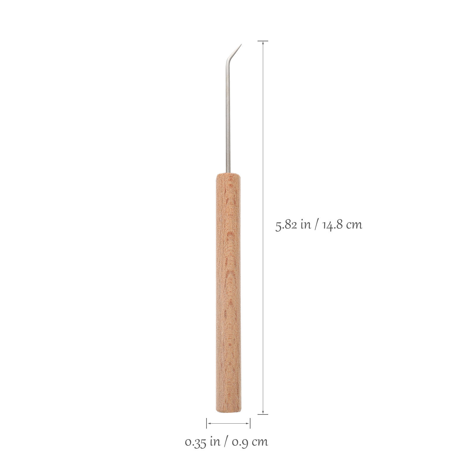 Uncinetti con manico in legno, - Wooden Crochet Hooks Ergonomic Handle recensione e prezzo