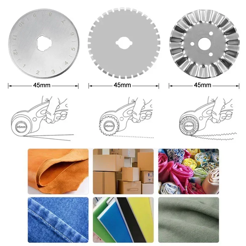 Taglierina Rotante 45mm per Ca - Rotary Cutter For Fabric 45Mm recensione e prezzo