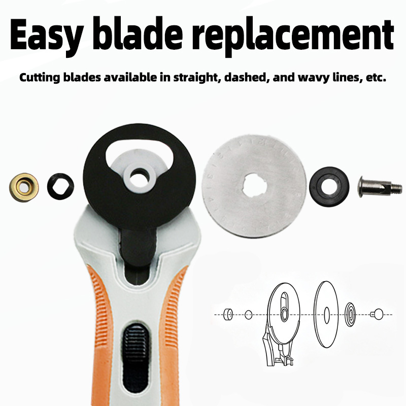 Taglierina rotativa da 45 mm,  - Rotary Cutter For Fabric 45Mm recensione e prezzo