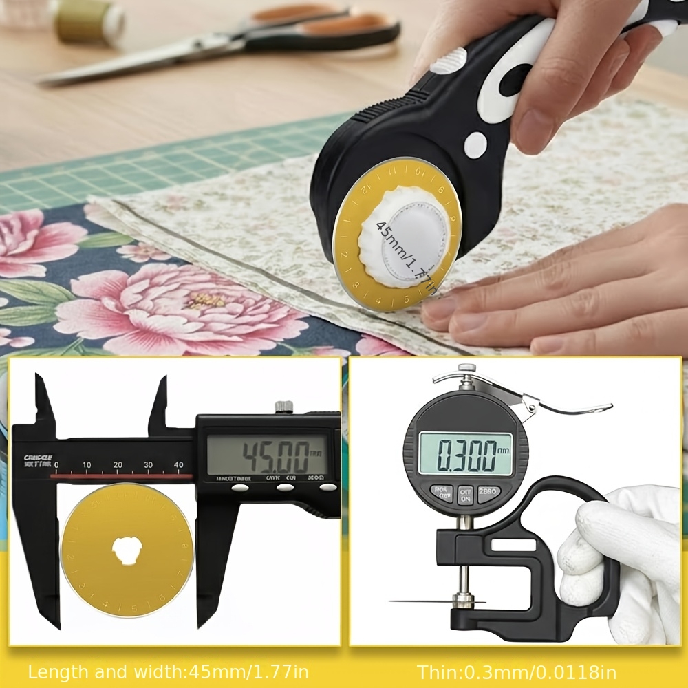 Lame Rotanti Rivestite in Tita - Rotary Cutter For Fabric 45Mm recensione e prezzo