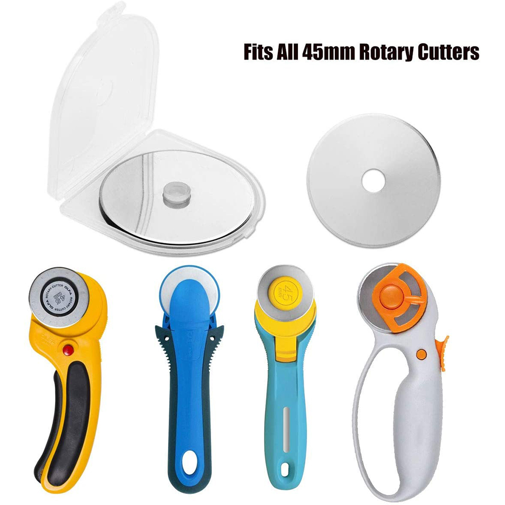 5/10PCS 45 millimetri Taglieri - Rotary Cutter For Fabric 45Mm recensione e prezzo