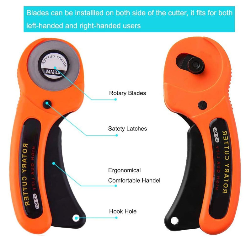 Taglierina per tessuti rotativ - Rotary Cutter For Fabric 45Mm recensione e prezzo