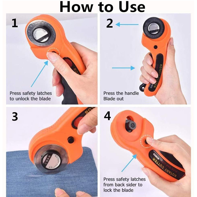 Taglierina per tessuti rotativ - Rotary Cutter For Fabric 45Mm recensione e prezzo
