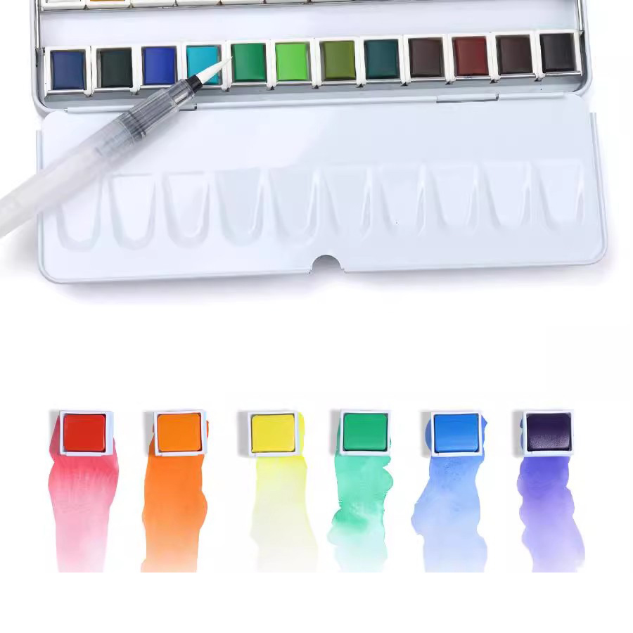 YooYee Set di colori ad acquer - Watercolor Paint Set Solid Pigment recensione e prezzo