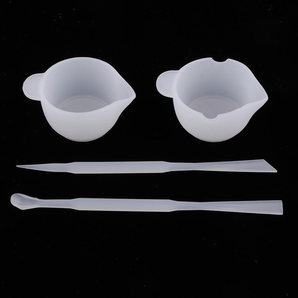 Set di Tazze per Miscelare Res - Silicone Epoxy Resin Molds Set recensione e prezzo