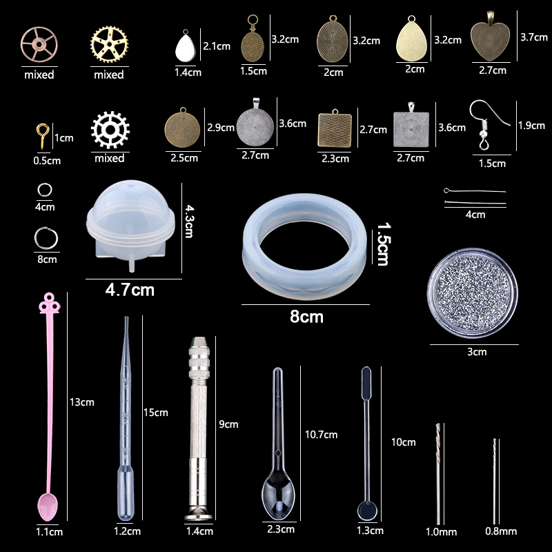 Stampi in resina epossidica pe - Silicone Epoxy Resin Molds Set recensione e prezzo