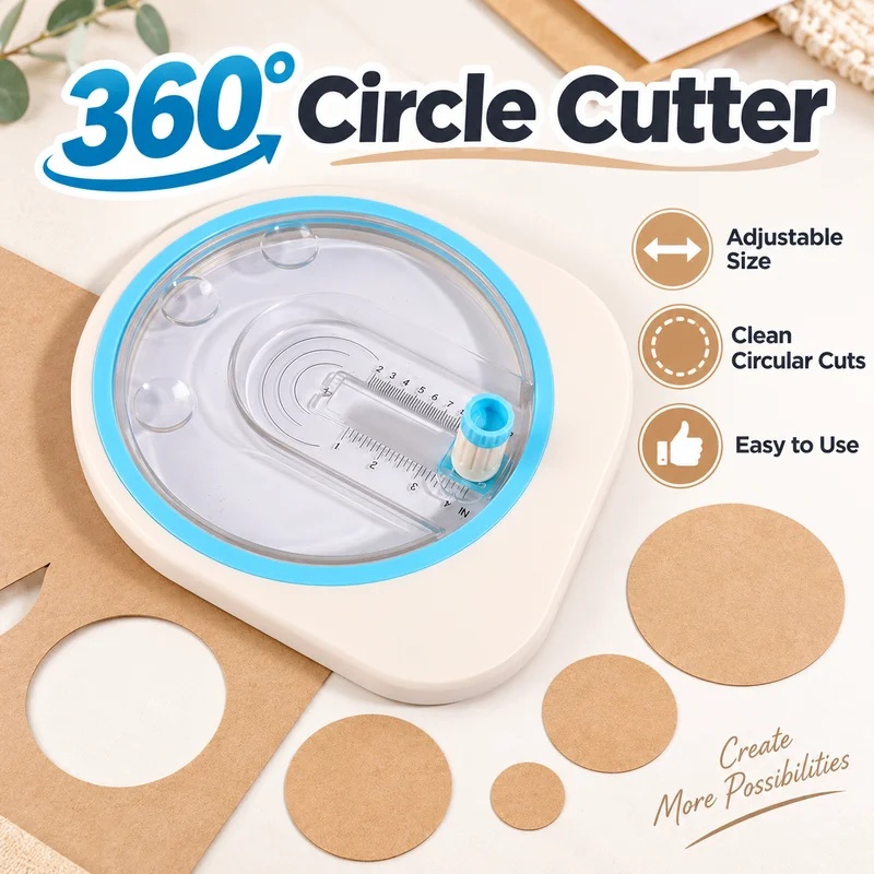 360 °   Taglierina circolare g - Scrapbooking recensione e prezzo