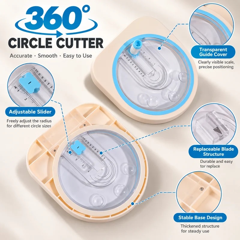 360 °   Taglierina circolare g - Scrapbooking recensione e prezzo